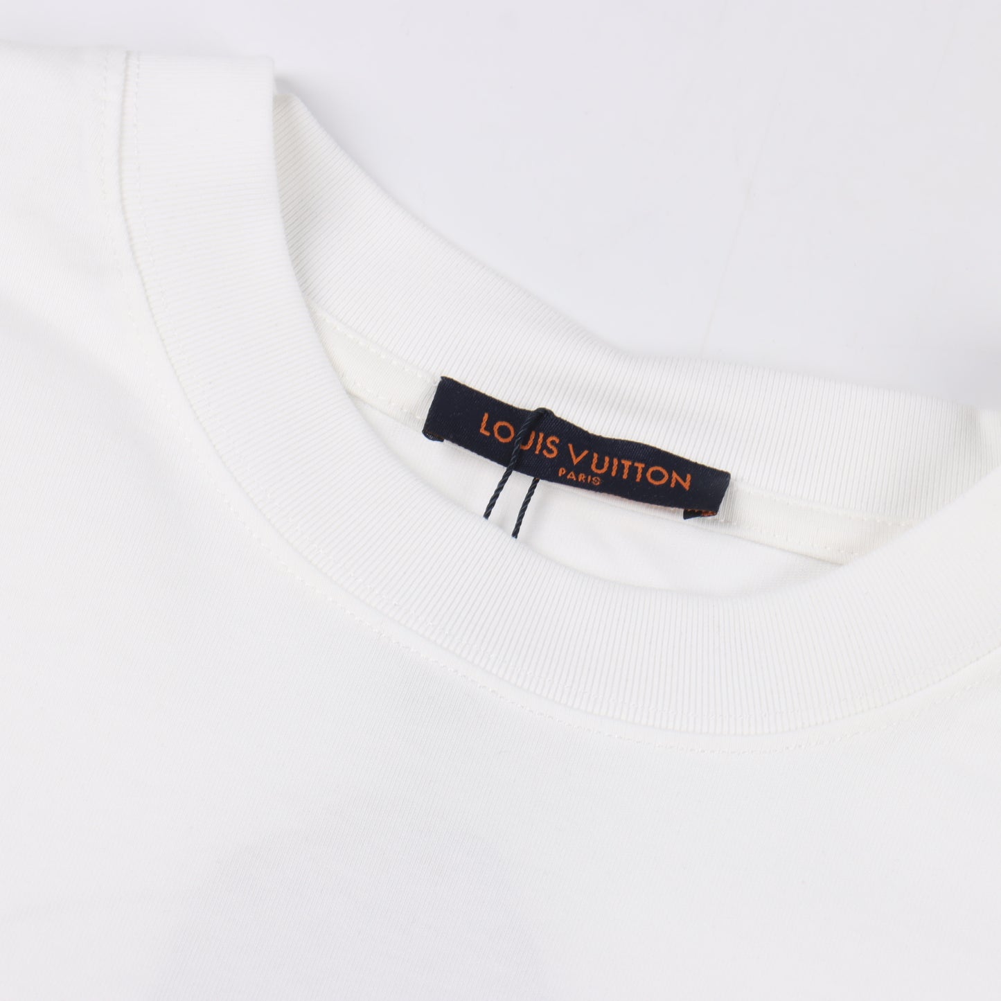 LOUIS VUITTON T-SHIRT - SCHWARZ / WEIß - SUPER CLONE 260g