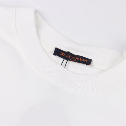 LOUIS VUITTON T-SHIRT - SCHWARZ / WEIß - SUPER CLONE 260g