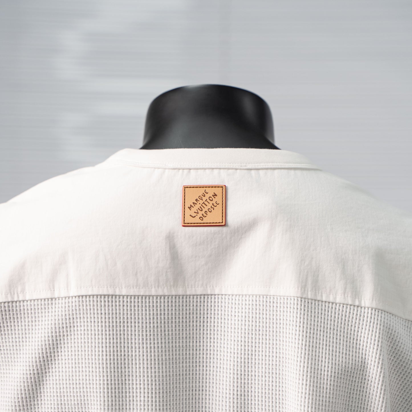LOUIS VUITTON DAMIER EMBROIDERED LONG SLEEVE T-SHIRT – 1:1 HIGH END