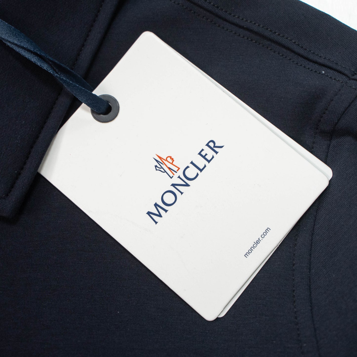 MONCLER LEATHER LOGO HALF-ZIP SWEATSHIRT– 1:1 HIGH END
