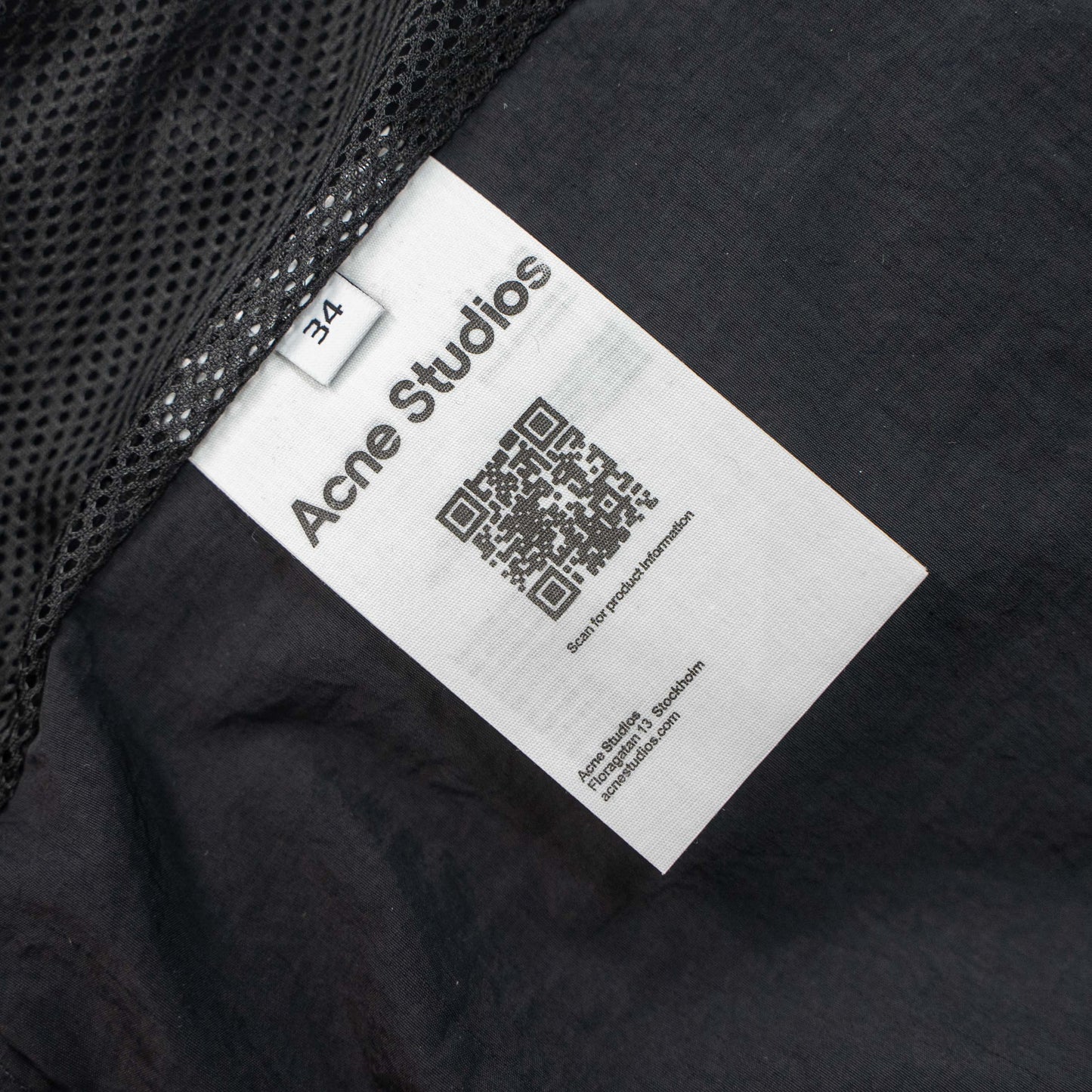 ACNE STUDIOS TECHNICAL WINDBREAKER JACKET – 1:1 HIGH END