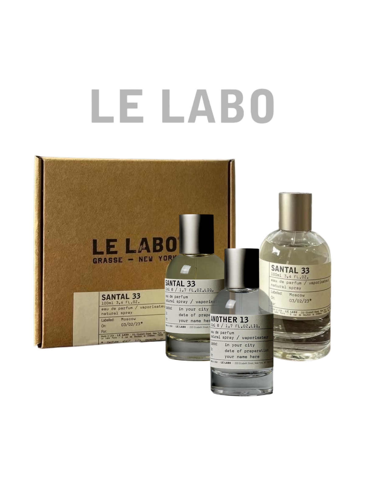 LE LABO PARFUMS - 50ML/100ML - OVP