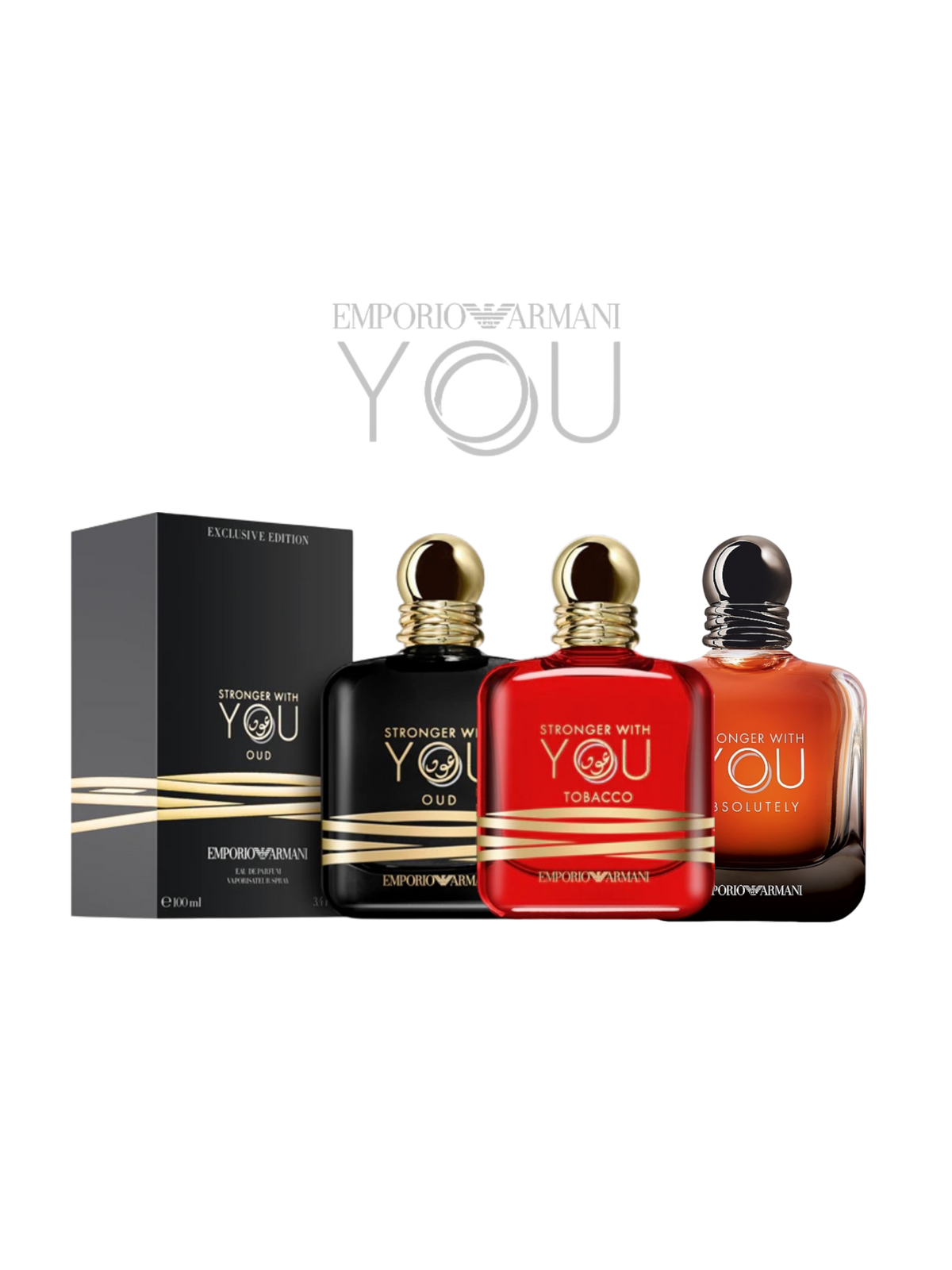 STRONGER WITH YOU PARFUMS - 100ML - OVP