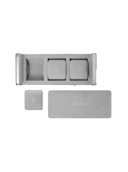 RIMOWA-STYLE ALUMINIUM WATCH CASE – 3 WATCHES – HIGH QUALITY 1:1