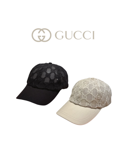 PRADA EMBROIDERED LOGO TWO-TONE BASEBALL CAP – BLACK / WHITE – 1:1 HIGH END