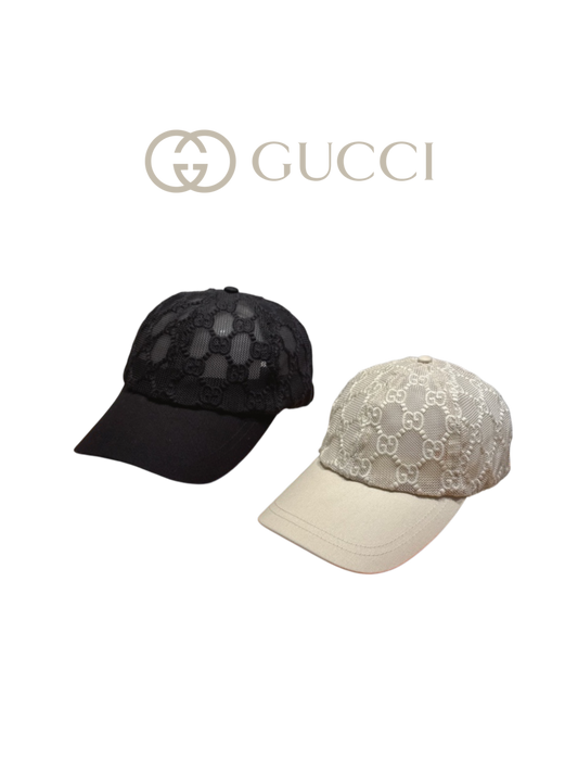 PRADA EMBROIDERED LOGO TWO-TONE BASEBALL CAP – BLACK / WHITE – 1:1 HIGH END