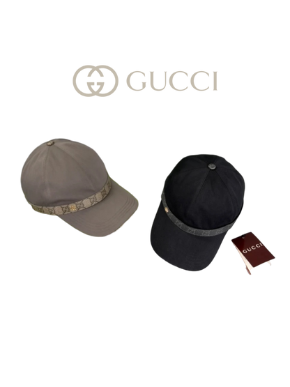 PRADA EMBROIDERED LOGO TWO-TONE BASEBALL CAP – BLACK / WHITE – 1:1 HIGH END
