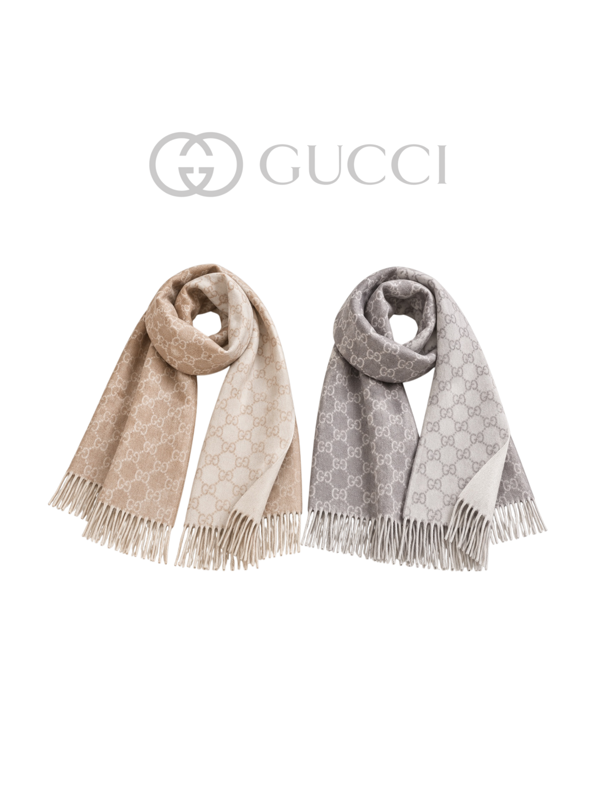 GUCCI GG WOOL SCAR – 100% WOLLE – HIGH QUALITY 1:1
