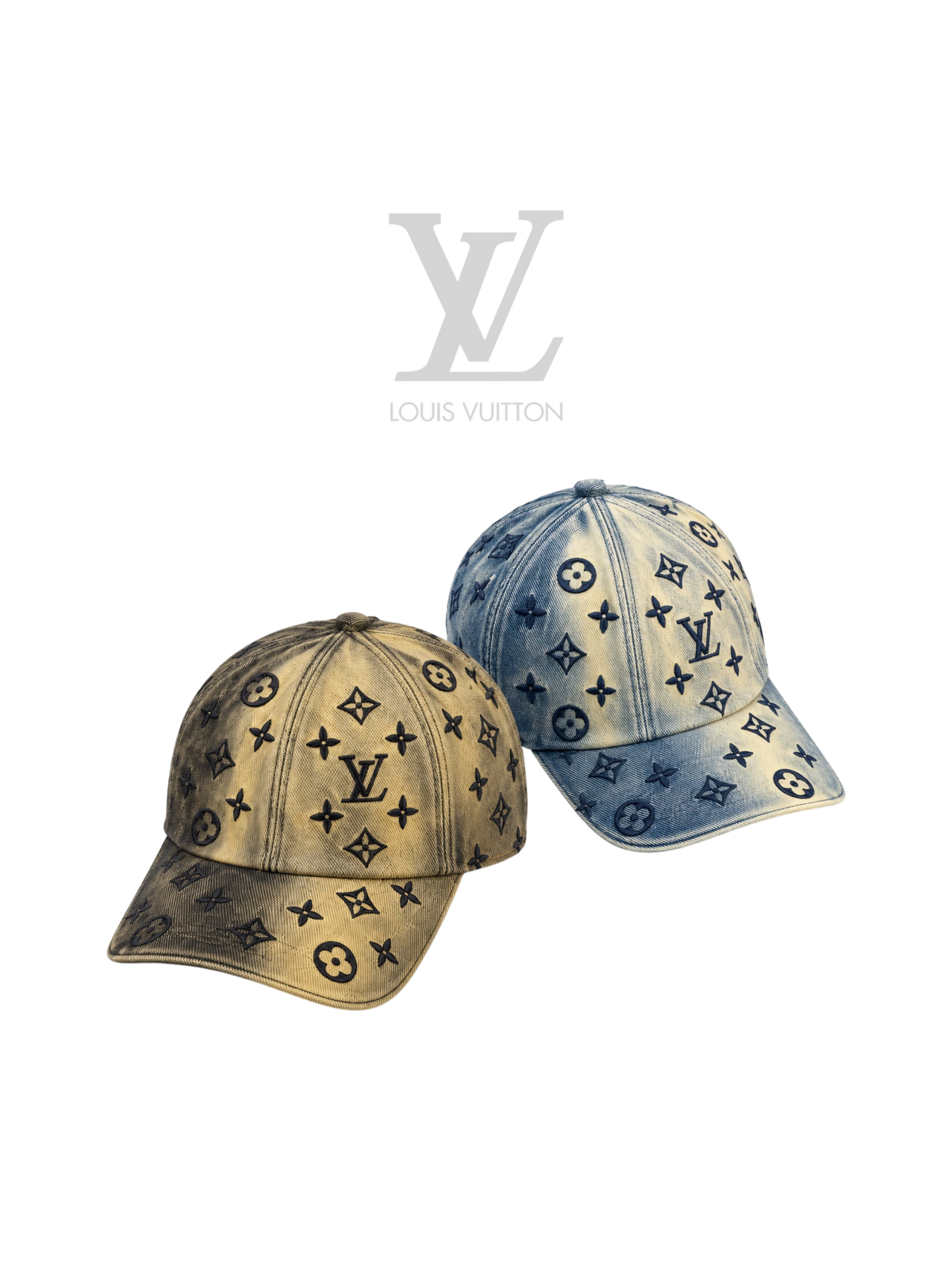 LOUIS VUITTON MONOGRAM DENIM BASEBALL CAP – HIGH QUALITY 1:1