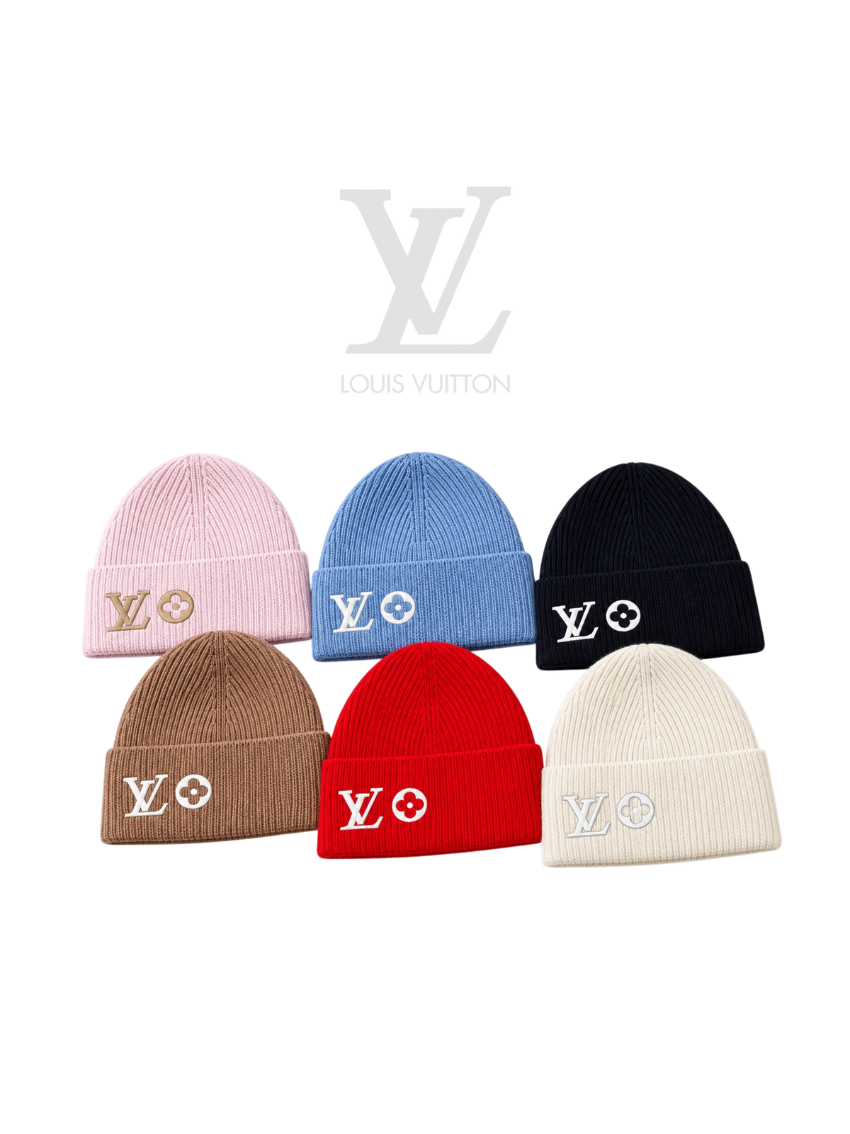 LOUIS VUITTON MONOGRAM WOOL BEANIE – HIGH QUALITY 1:1