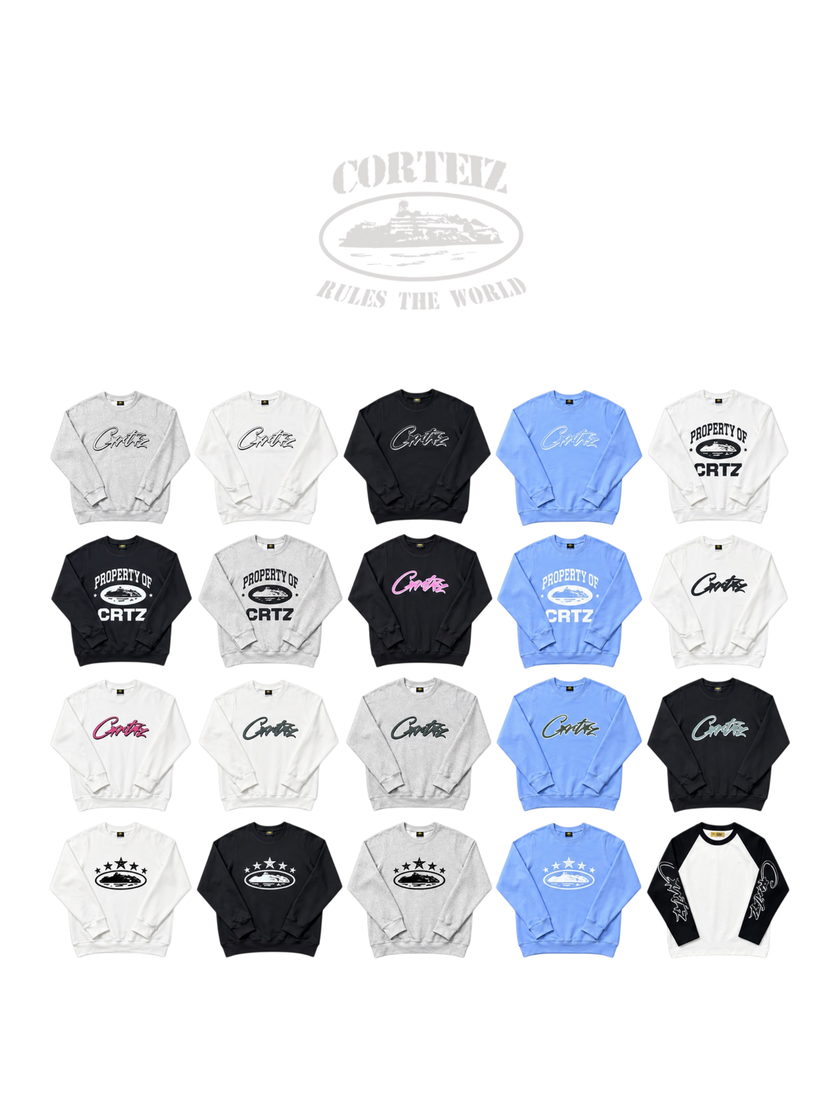 CORTEIZ SWEATSHIRTS & LONGSLEEVE – 1:1 HIGH END