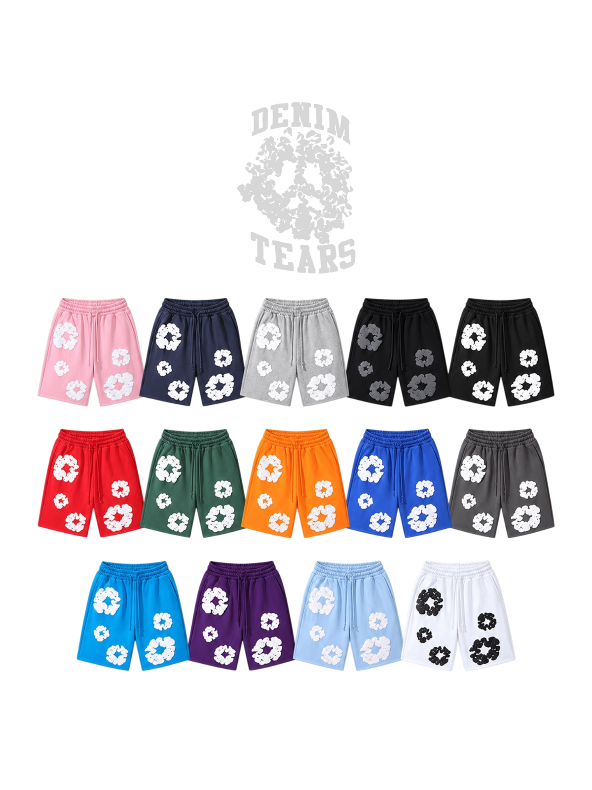 MONCLER EMBROIDERED LOGO SWEAT SHORTS – 1:1 HIGH END