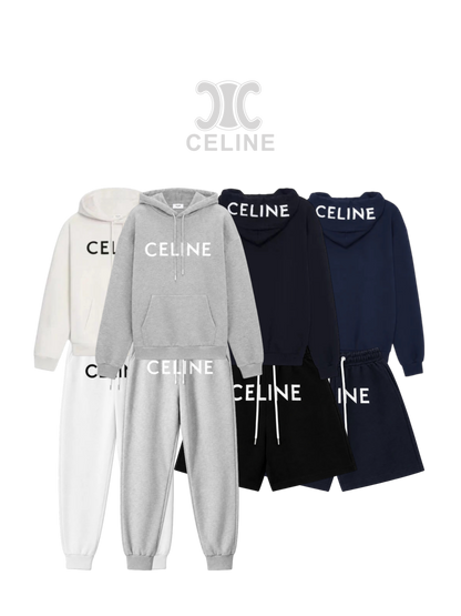 CELINE HOODIE/SWEATPANTS/SHORTS COLLECTION – 1:1 HIGH END