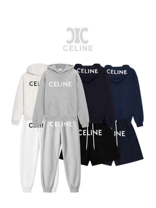 CELINE HOODIE/SWEATPANTS/SHORTS COLLECTION – 1:1 HIGH END