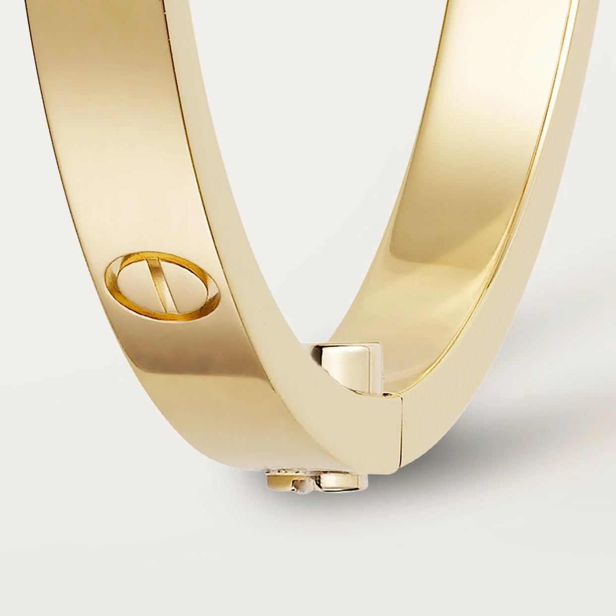 CARTIER LOVE ARMBAND - GOLD - UNISEX - FULLSET - SCHMALES MODELL