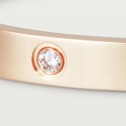 CARTIER LOVE ARMBAND - ROSEGOLD MIT DIAZ - UNISEX - FULLSET