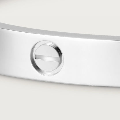 CARTIER LOVE ARMBAND - WEIßGOLD/SILBER - UNISEX - FULLSET
