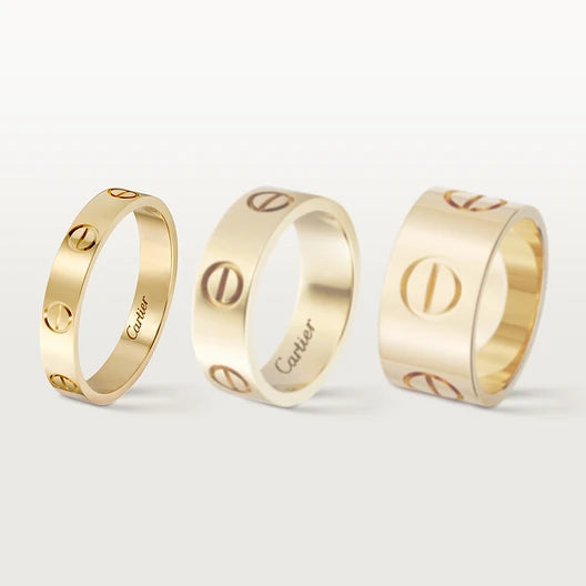 CARTIER LOVE RING - GOLD - FULLSET