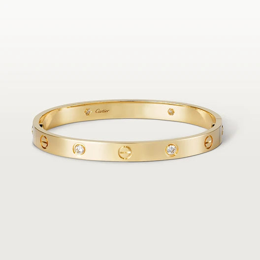 CARTIER LOVE ARMBAND - GOLD MIT DIAZ - UNISEX - FULLSET